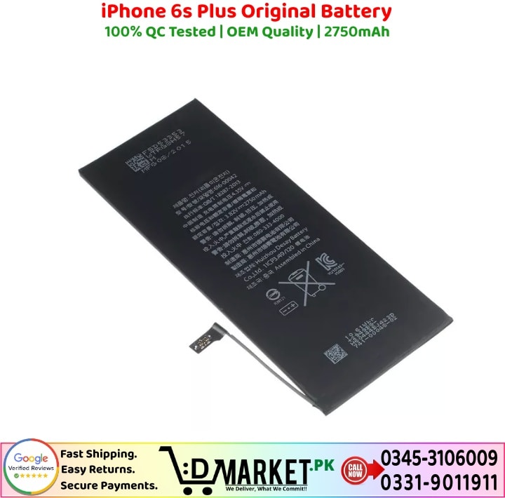 iPhone 6s Plus Original Battery Price In Pakistan