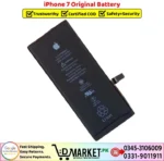 iPhone 7 Original Battery Price In Pakistan