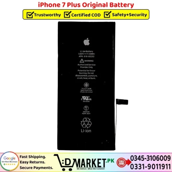 iPhone 7 Plus Original Battery Price In Pakistan