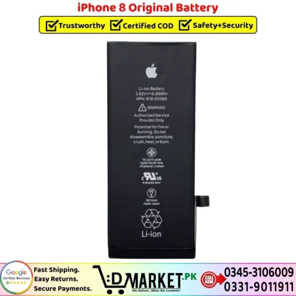 iPhone 8 Original Battery Price In Pakistan