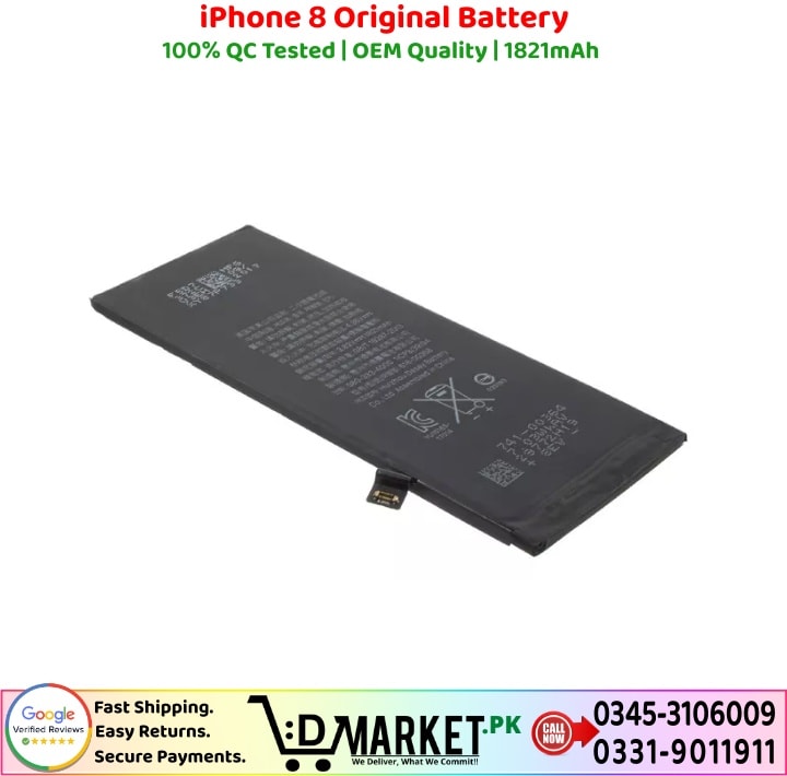 iPhone 8 Original Battery Price In Pakistan
