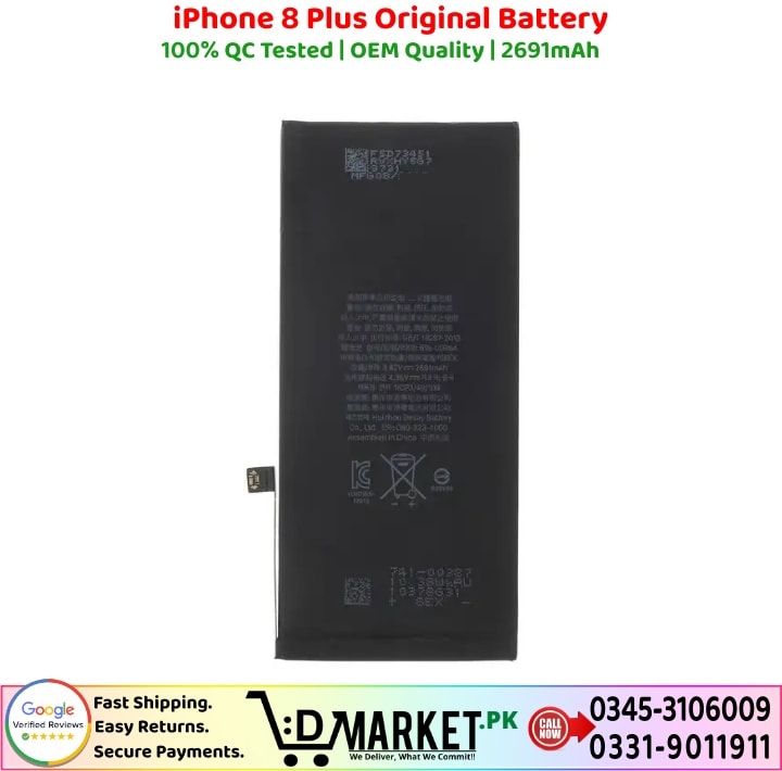 iPhone 8 Plus Original Battery Price In Pakistan