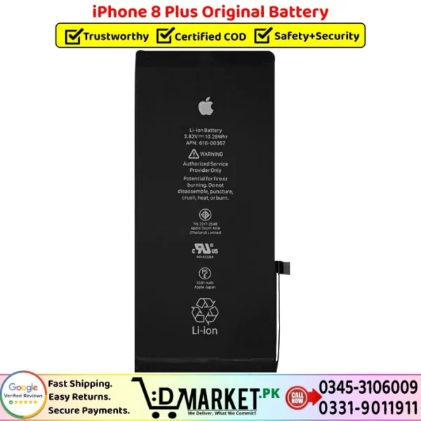 iPhone 8 Plus Original Battery Price In Pakistan