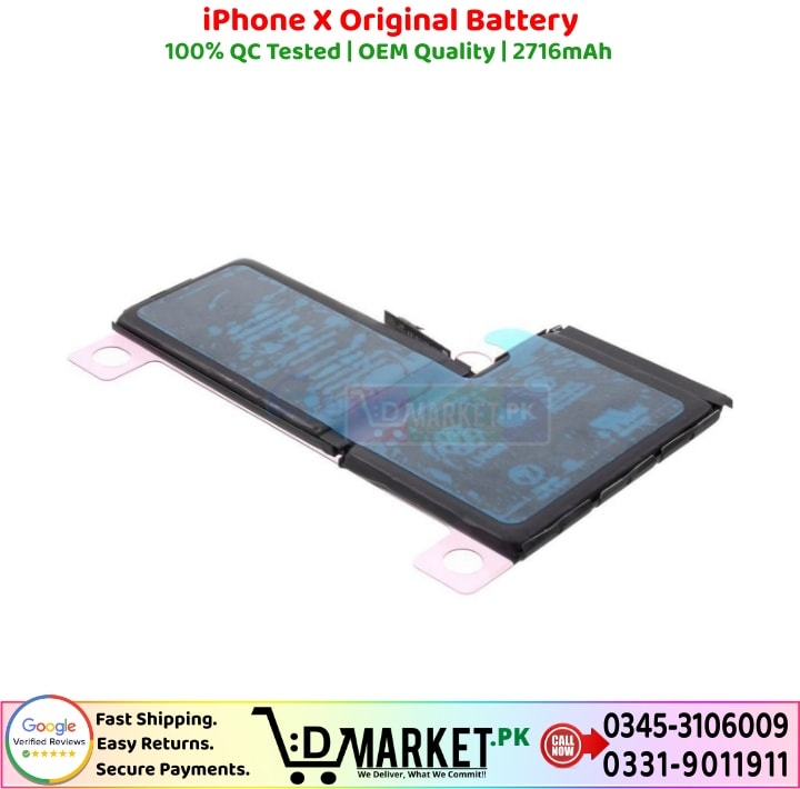 iPhone X Original Battery Price In Pakistan
