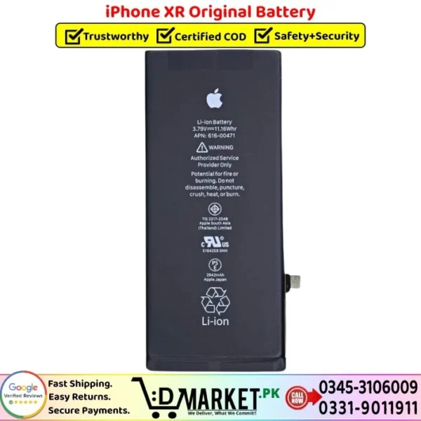 iPhone XR Original Battery Price In Pakistan
