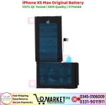 iPhone XS Max Original Battery Price In Pakistan