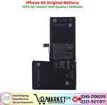 iPhone XS Original Battery Price In Pakistan