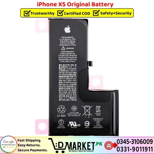 iPhone XS Original Battery Price In Pakistan