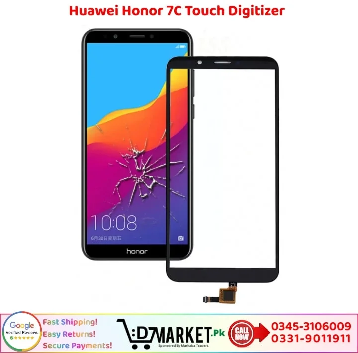 Huawei Honor 7C Touch Digitizer Price In Pakistan