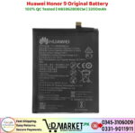 Huawei Honor 9 Original Battery Price In Pakistan