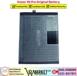 Huawei Honor 9X Pro Original Battery Price In Pakistan