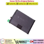 Huawei Honor 9X Pro Original Battery Price In Pakistan
