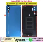 Huawei P20 Pro Back Glass Price In Pakistan