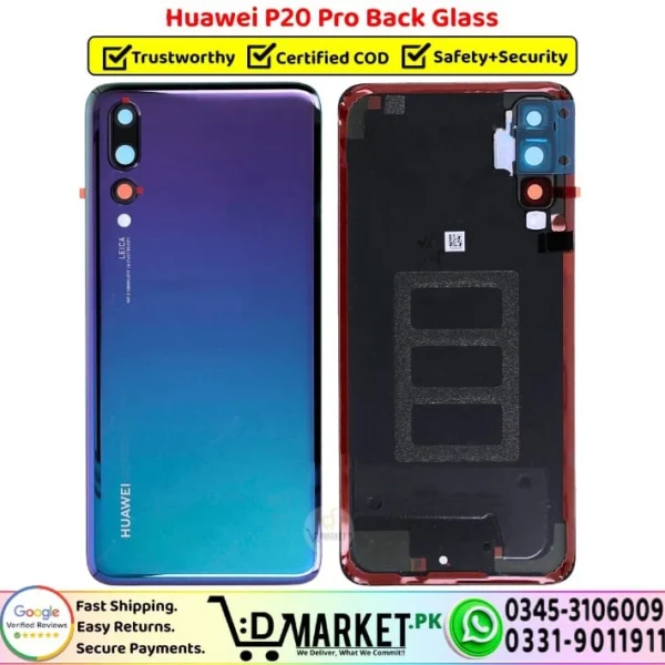 Huawei P20 Pro Back Glass Price In Pakistan