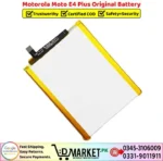 Motorola Moto E4 Plus Original Battery Price In Pakistan