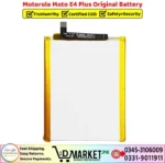 Motorola Moto E4 Plus Original Battery Price In Pakistan