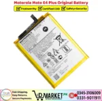 Motorola Moto E4 Plus Original Battery - Image 2