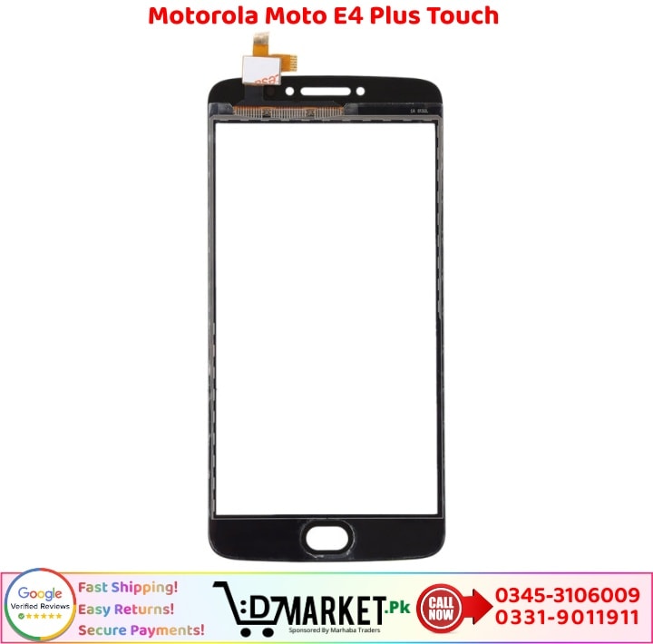 Motorola Moto E4 Plus Touch Digitizer Price In Pakistan