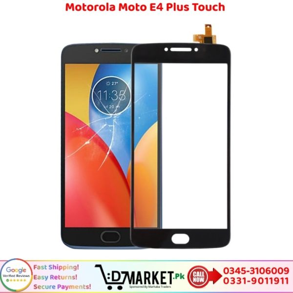 Motorola Moto E4 Plus Touch Glass Price In Pakistan