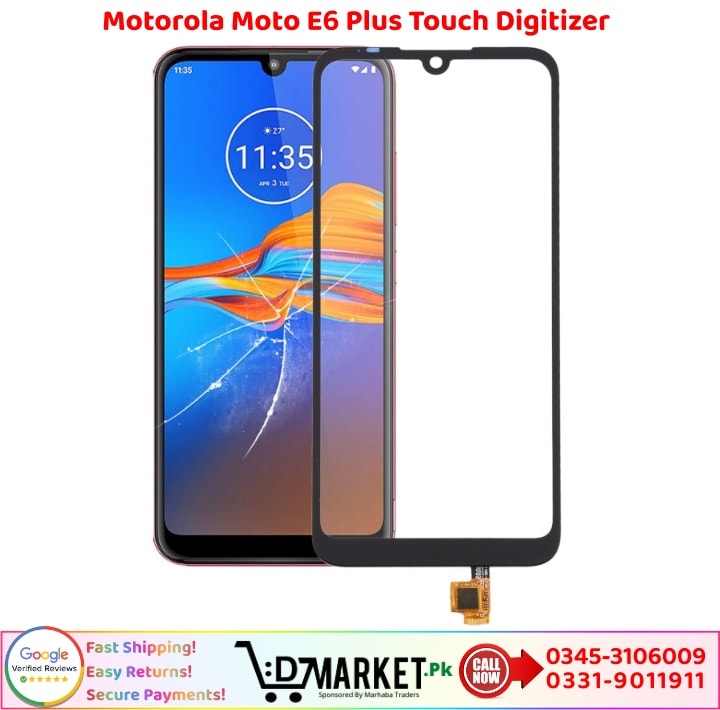 Motorola Moto E6 Plus Touch Digitizer Price In Pakistan