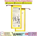 Motorola Moto G5s Plus Original Battery Price In Pakistan