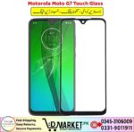 Motorola Moto G7 Touch Glass Price In Pakistan