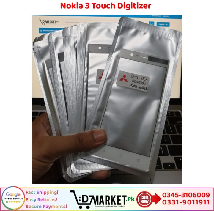 Nokia 3 Touch Glass Price In Pakistan