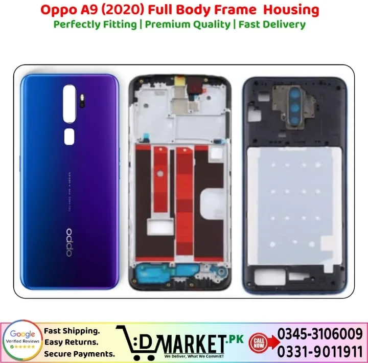 Oppo A9 2020 Full Body Frame Housing Price In Pakistan