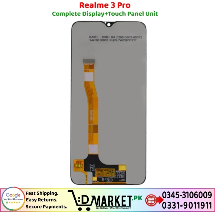 Realme 3 Pro LCD Panel Price In Pakistan