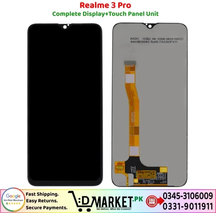 Realme 3 Pro LCD Panel Price In Pakistan