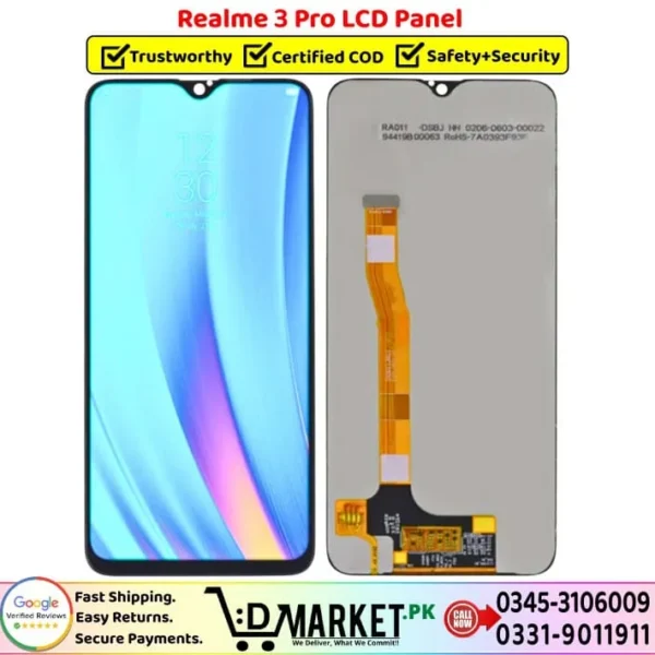 Realme 3 Pro LCD Panel Price In Pakistan