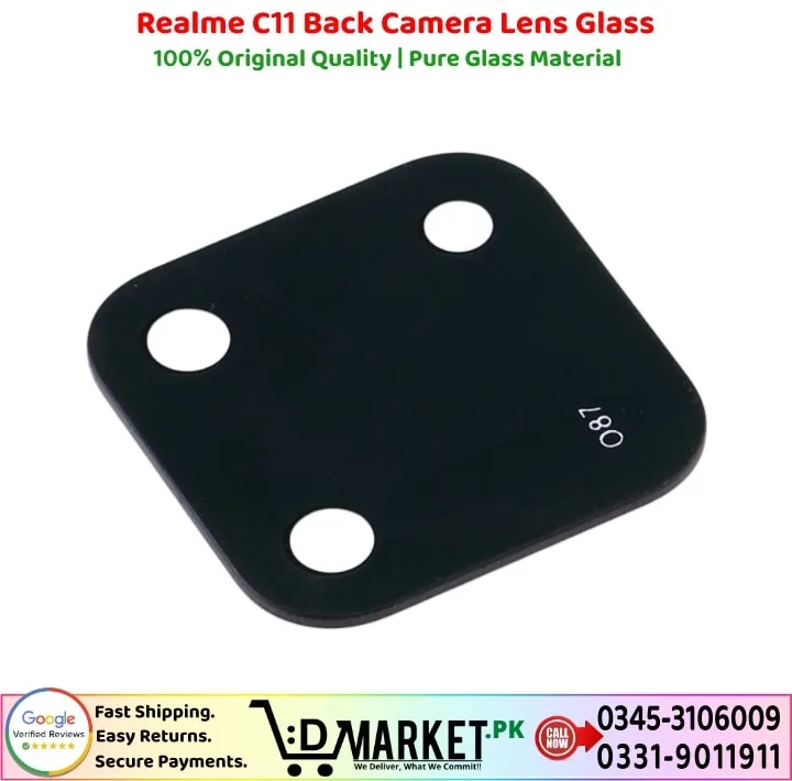 Realme C11 Back Camera Lens Glass Price In Pakistan