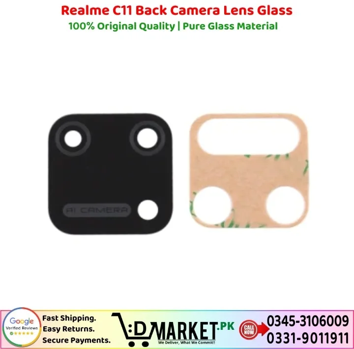 Realme C11 Back Camera Lens Glass Price In Pakistan