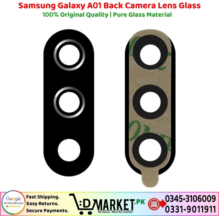 Samsung Galaxy A01 Back Camera Lens Glass Price In Pakistan
