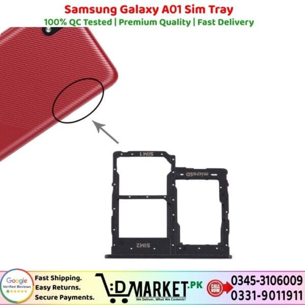 Samsung Galaxy A01 Sim Tray Price In Pakistan