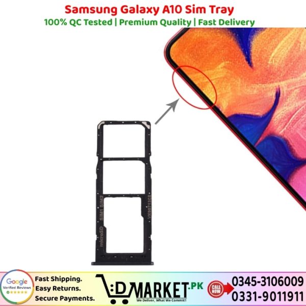 Samsung Galaxy A10 Sim Tray Price In Pakistan