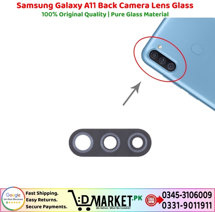 Samsung Galaxy A11 Back Camera Lens Glass Price In Pakistan