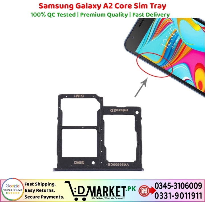 Samsung Galaxy A2 Core Sim Tray Price In Pakistan