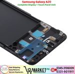 Samsung Galaxy A20 LCD Panel Price In Pakistan