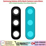 Samsung Galaxy A20s Back Camera Lens Glass Price In Pakistan