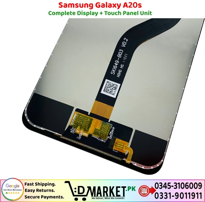 Samsung Galaxy A20s LCD Panel Price In Pakistan