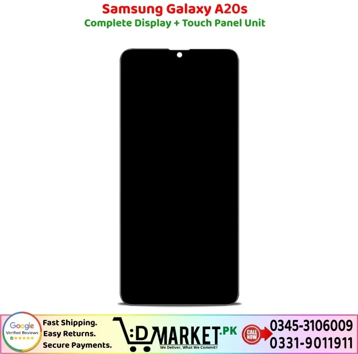 Samsung Galaxy A20s LCD Panel Price In Pakistan