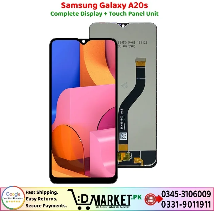 Samsung Galaxy A20s LCD Panel Price In Pakistan