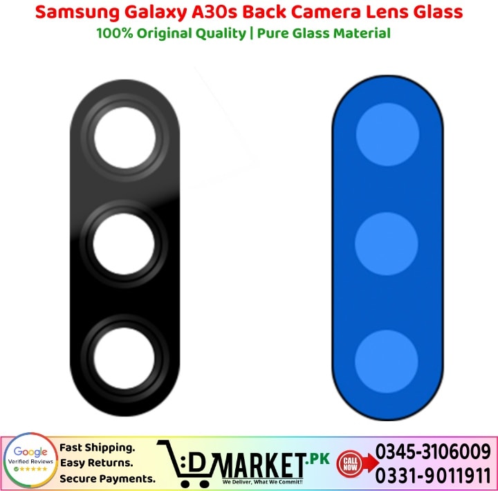 Samsung Galaxy A30s Back Camera Lens Glass Price In Pakistan