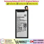Samsung Galaxy A5 2017 Original Battery Price In Pakistan