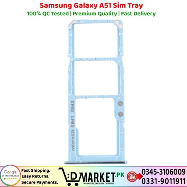 Samsung Galaxy A51 Sim Tray Price In Pakistan