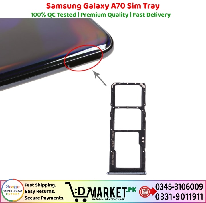 Samsung Galaxy A70 Sim Tray Price In Pakistan