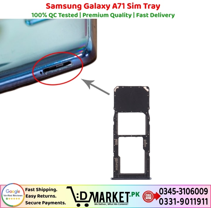 Samsung Galaxy A71 Sim Tray Price In Pakistan