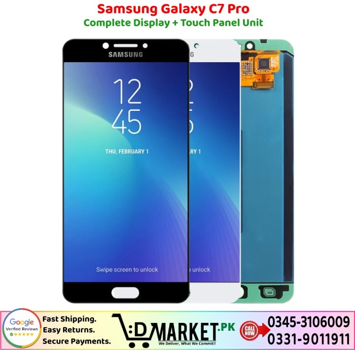 Samsung Galaxy C7 Pro LCD Panel Price In Pakistan