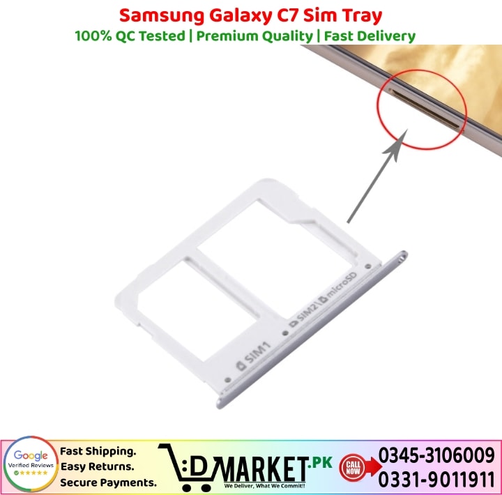 Samsung Galaxy C7 Sim Tray Price In Pakistan